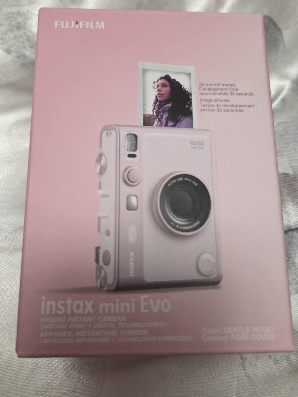 Fujifilm instax mini Evo Hybrid Instant Camera - Pink